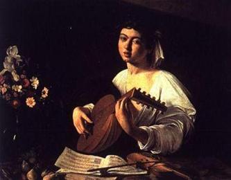Le Caravage - Le joueur de luth